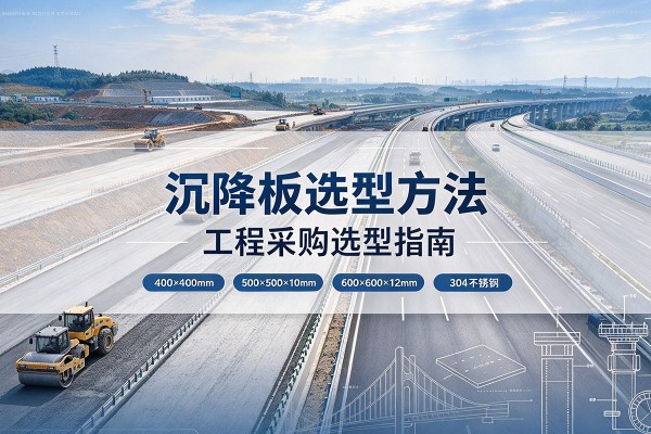 兰考沉降板选择方法