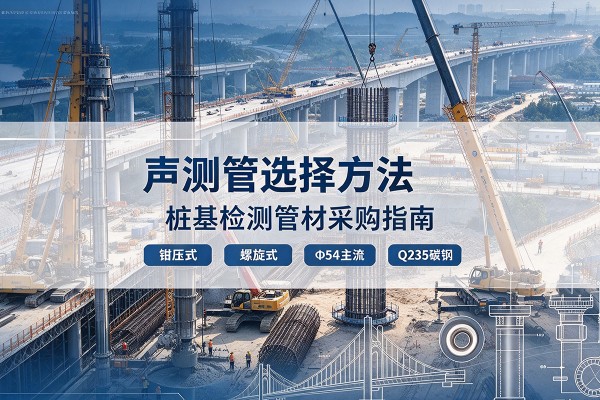 兰考声测管选型标准