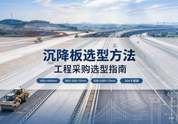 兰考沉降板选择方法